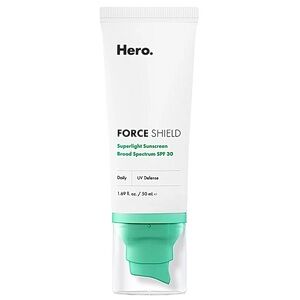 Hero Cosmetics Force Shield Super Light Sunscreen SPF 30 1.69oz